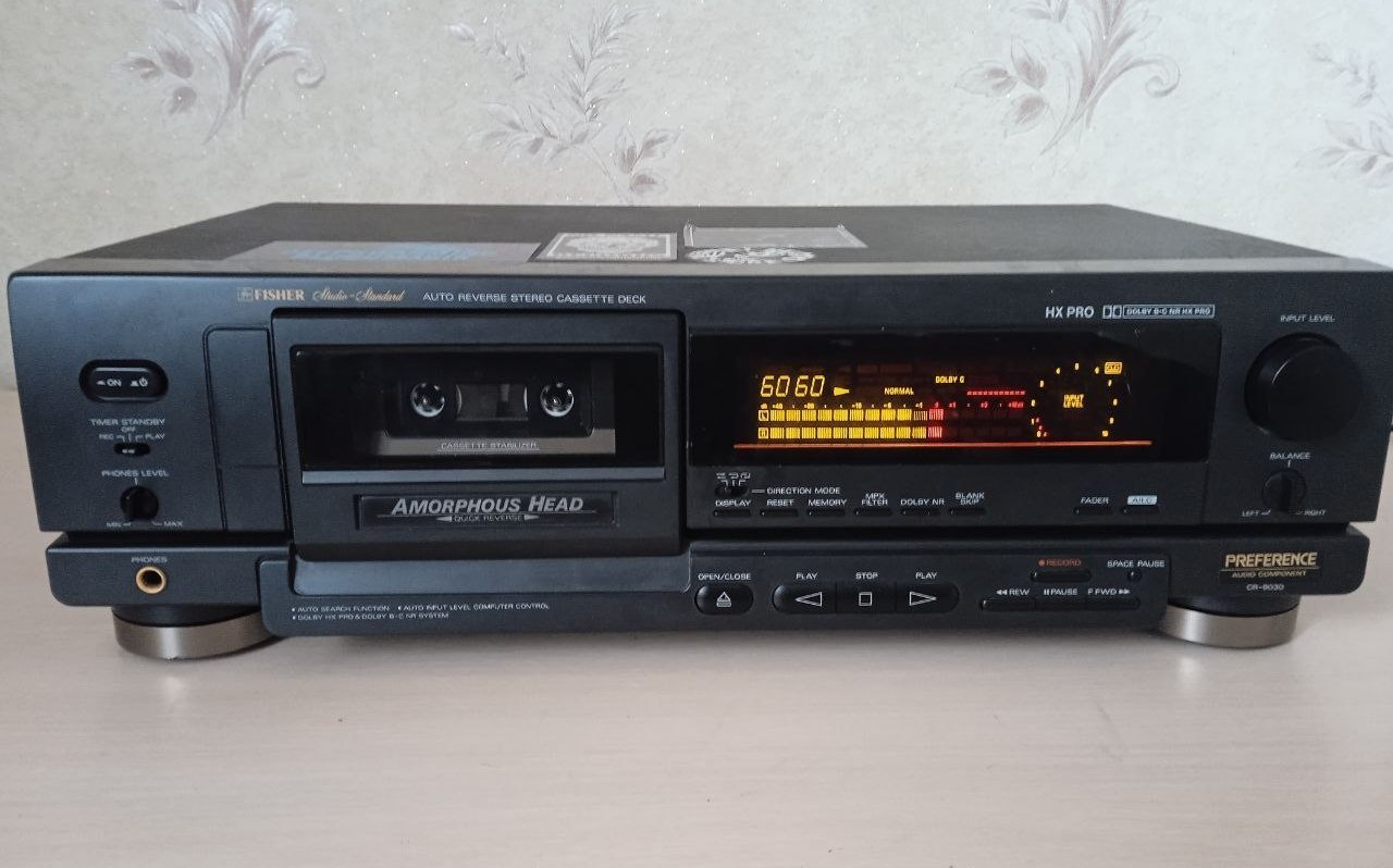 Fisher CR-9030 после ремонта