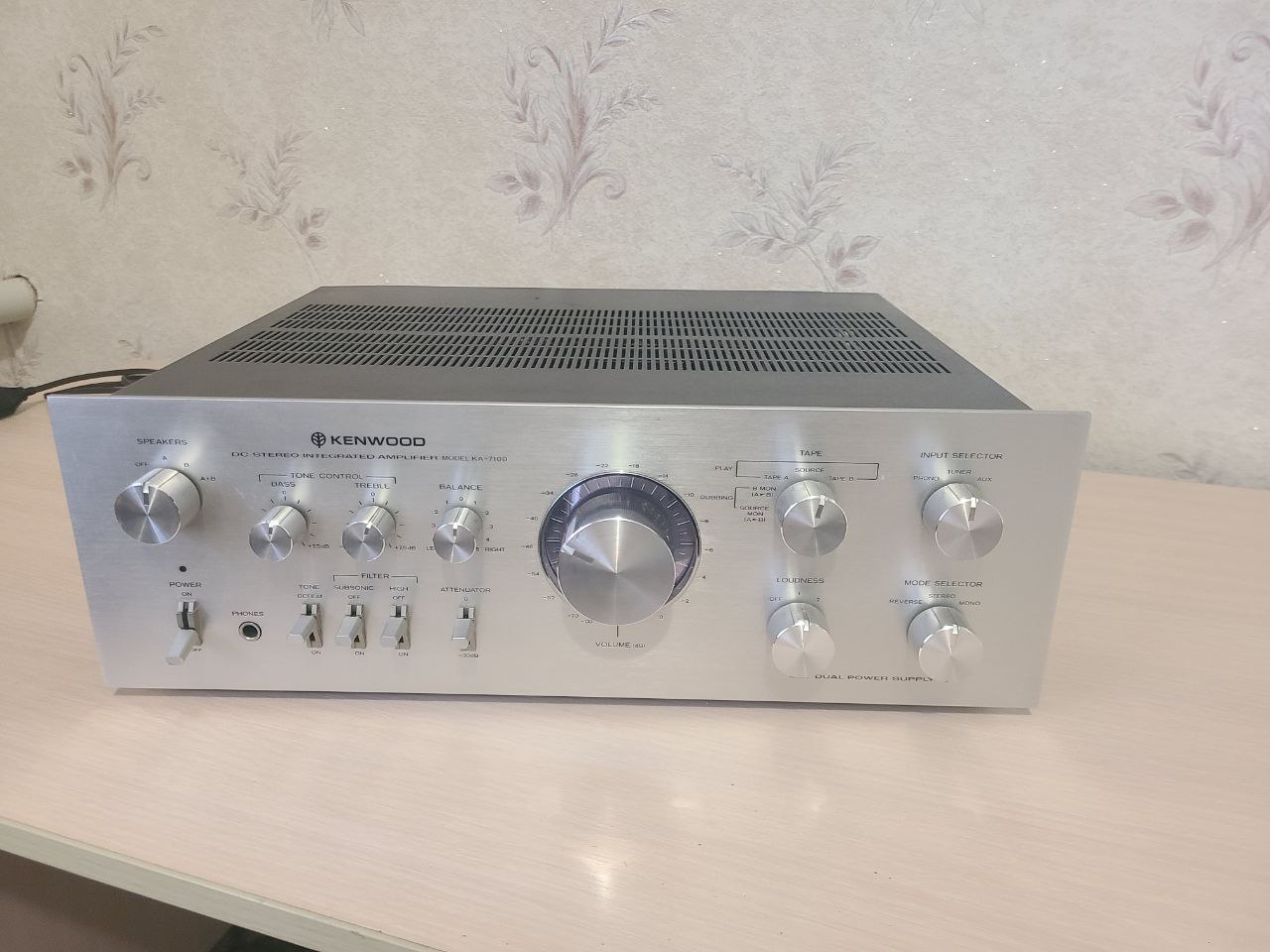 Kenwood KA-7100 після ремонту