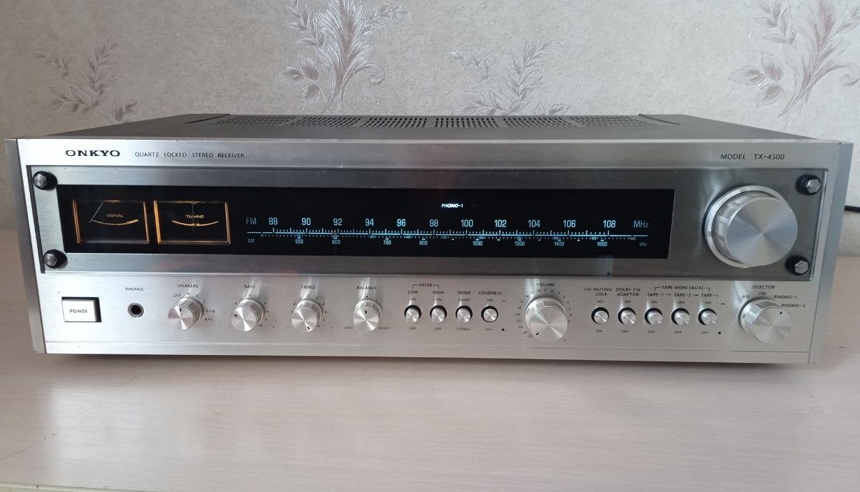 Onkyo TX-4500 після ремонту